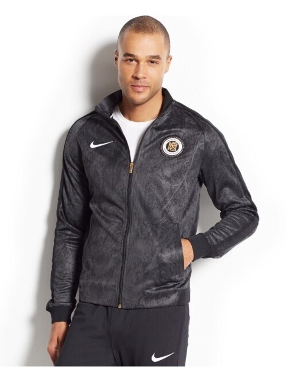 Nike Mens Allover Print Jacket Size XL